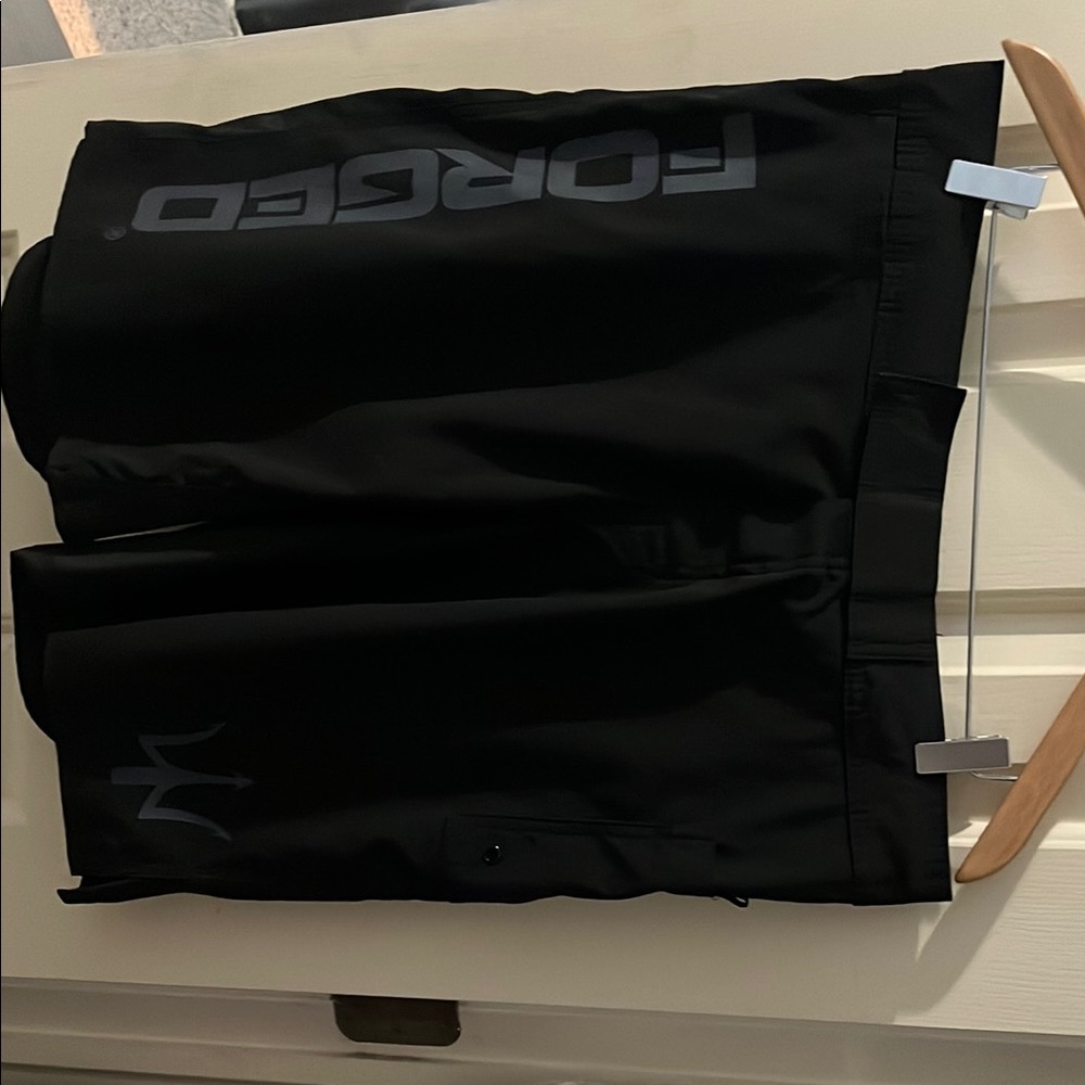 Black FORGED Shorts